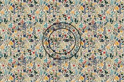 12 Whimsical Flower Seamless Patterns / Backgrounds 12x12&quot; Product Image 10