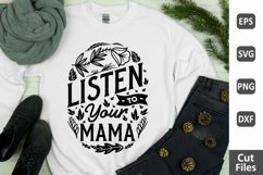 Mama SVG Bundle, Mom SVG Floral