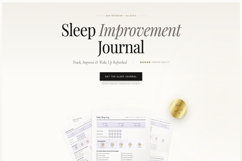 Sleep Improvement Journal | 90-Day Sleep Tracker | Product Image 2