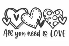Valentine SVG | Happy Valentines Day SVG | Wedding SVG Product Image 1