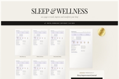 Sleep Improvement Journal | 90-Day Sleep Tracker | Product Image 4