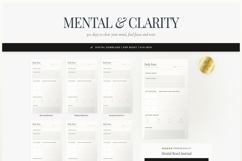 30-Day Mental Reset Journal KDP Interior Product Image 3