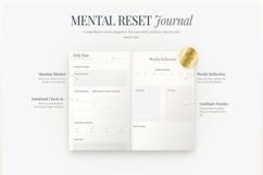 30-Day Mental Reset Journal KDP Interior Product Image 5