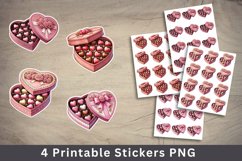 valentine png stickers - chocolate heart Product Image 1