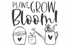 Spring SVG | Summer SVG | Garden SVG | Plant Lady SVG Product Image 1
