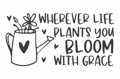 Bloom SVG, Wildflower SVG, Flower SVG, Daisy SVG, Garden Product Image 1