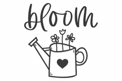 Bloom SVG, Wildflower SVG, Flower SVG, Spring SVG, Garden Product Image 1