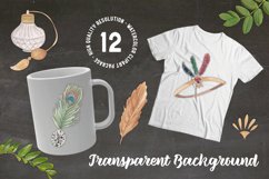 Twenties Watercolor Elements Clipart 1920s Art Deco Style Product Image 3