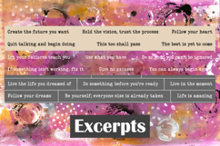Motivational Ephemera Words Phrases for Art Junk Journaling Product Image 4