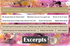 Motivational Ephemera Words Phrases for Art Junk Journaling Product Image 5