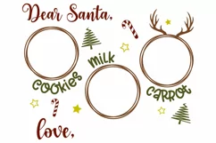 Santa Tray SVG | Dear Santa SVG | Christmas SVG Product Image 5