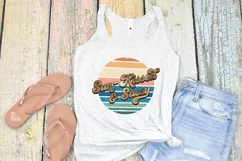 Sun-Kissed and Sassy PNG | Retro Summer Sublimation Design Product Image 5