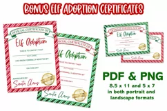 Christmas Elf Dress Up Kit with Bonus Adoption Certificates Product Image 2