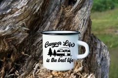 Camping Quote SVG | Camper Life Is The Best Life SVG Product Image 2