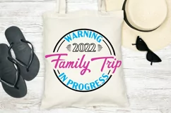Family Trip In Progress SVG | Funny Family Vacation Cut File Product Image 2