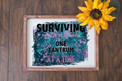 Surviving Motherhood One Tantrum At A Time PNG Product Image 3