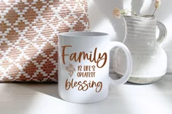 Family Is Life's Greatest Blessing SVG | Family Quote Product Image 2