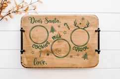 Santa Tray SVG | Dear Santa SVG | Christmas SVG Product Image 3