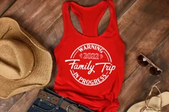 Family Trip In Progress SVG | Funny Family Vacation Cut File Product Image 3