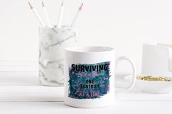 Surviving Motherhood One Tantrum At A Time PNG Product Image 2