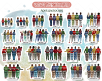 Christmas Family Bundle, Mother, Father, Kids, Grandparents Product Image 6