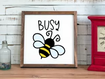 Bee SVG | Busy Bee SVG | Baby SVG | Child SVG Product Image 5