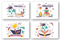 10 World Literacy Day Illustration Product Image 3