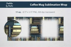 Old Book Cricut Mug Design