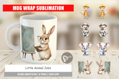 Mug Wrap Little Animal Jobs Product Image 1