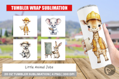 Tumbler Little Animal Jobs Product Image 1