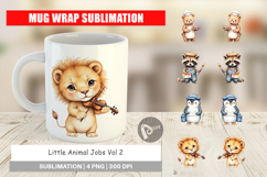 Mug Wrap Little Animal Jobs Product Image 1