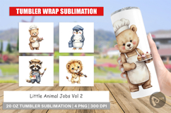 Tumbler Little Animal Jobs Product Image 1