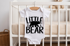 Little Bear SVG | Baby SVG | Newborn SVG Product Image 2