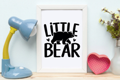 Little Bear SVG | Baby SVG | Newborn SVG Product Image 4