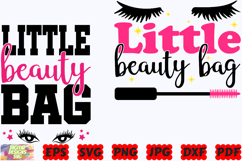 Little Beauty Bag SVG | Makeup Bag SVG | Cosmetic Bag SVG Product Image 2