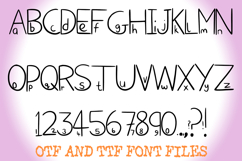 Little Big Sketch Letters Alphabet ABC Text Font Hand Drawn Product Image 2