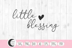 Little blessing svg