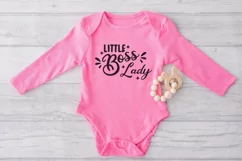 little boss lady svg, funny baby svg, little girl svg, girl svg, baby svg