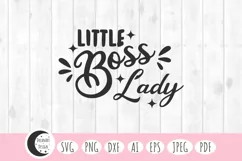 little boss lady svg, funny baby svg, little girl svg, girl svg, baby svg