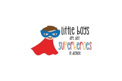 Little Boys Are Just Superheroes In Disguise Product Image 1