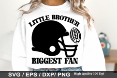 Football Mom SVG Design - I m Just Here for the Snacks Product Image 5