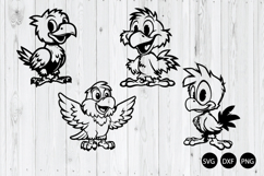 Little Eagle SVG, Baby Eagle SVG, Animal SVG, Eagle SVG Product Image 1