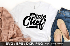 Little Chef SVG - Kitchen Quotes Design Product Image 1