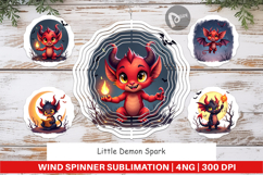 Wind Spinner Halloween Demon Spark Product Image 1