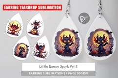 Earring Halloween Demon Spark Product Image 1