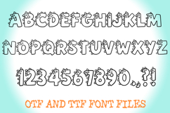 Little Dinosaur Prehistoric Lettering ABC Text Font Alphabet Product Image 2