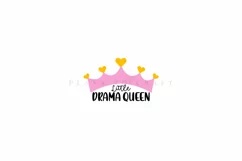 little drama queen png svg vectors with transparent background high resolution for cricut silhouette and sublimation machine