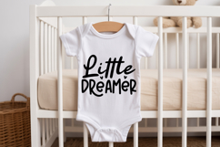 Little Dreamer SVG | Baby SVG | Newborn SVG Product Image 2