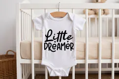 Little Dreamer SVG | Baby SVG | Newborn SVG Product Image 2