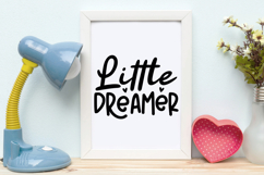 Little Dreamer SVG | Baby SVG | Newborn SVG Product Image 4